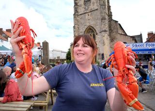 Donna from Arnold's fishmongers